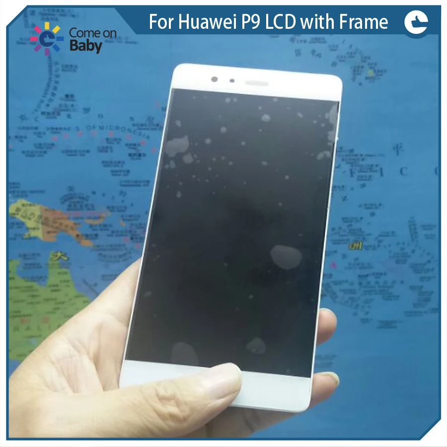 For Huawei P9 LCD with Frame 02