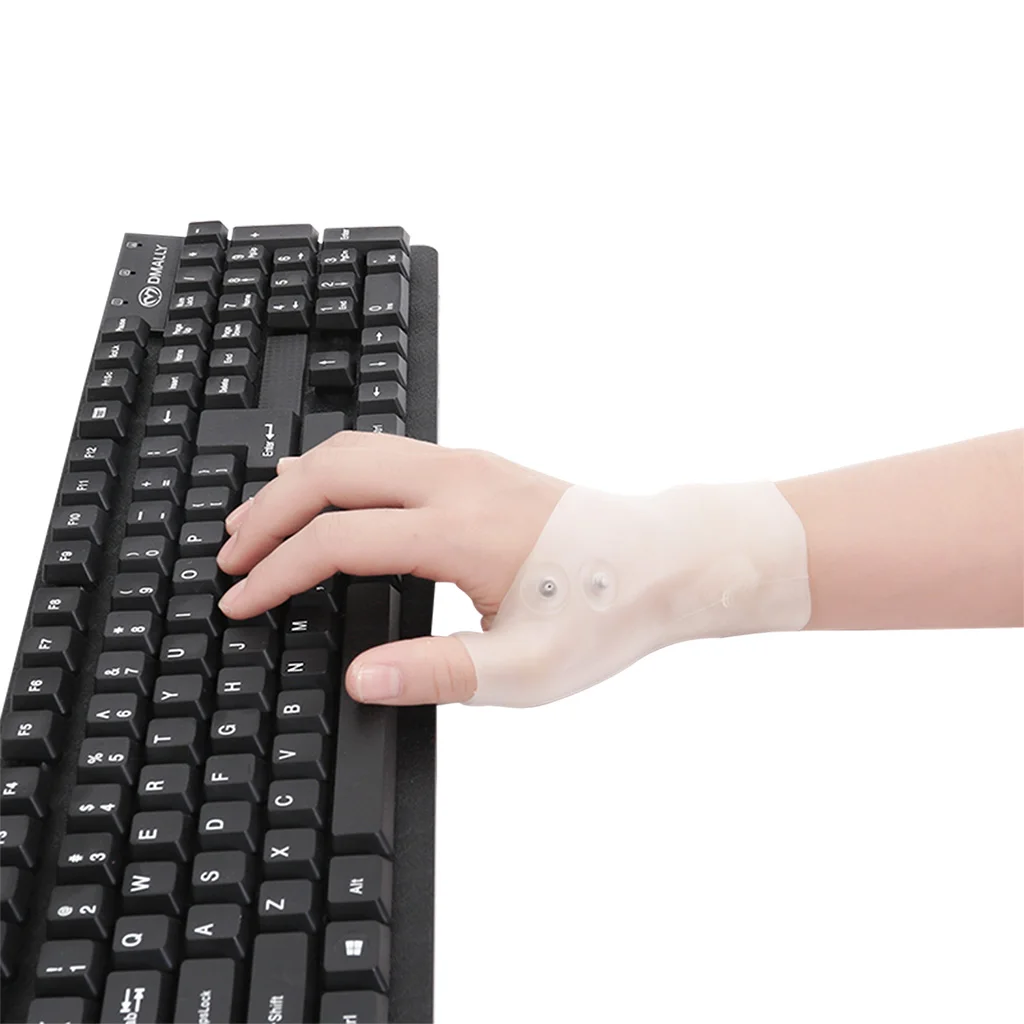 

Healthcare Silicone Gloves Gel Wrist Hand Wrist Thumb Support Pain Relief