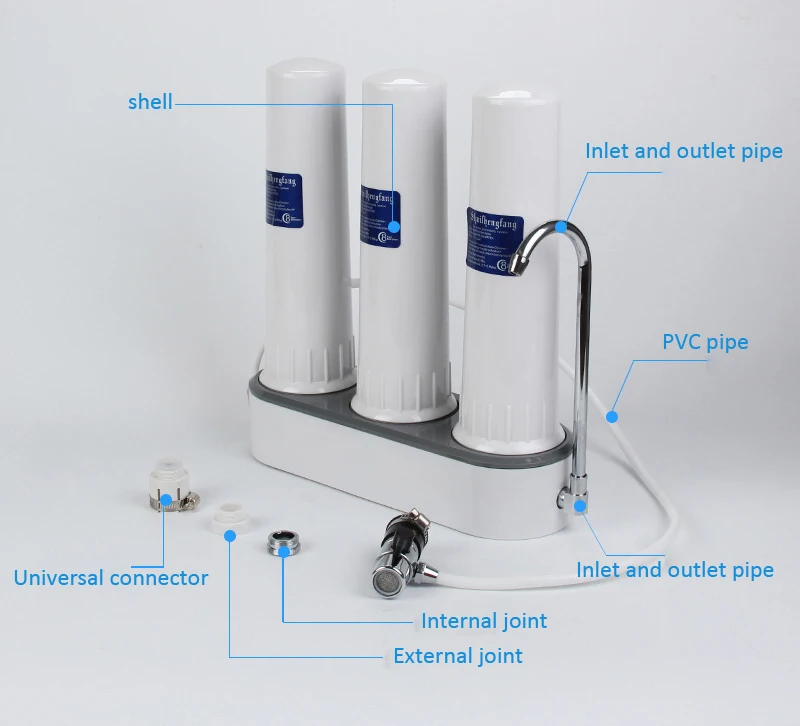 UF фильтр для воды система с вентилем водопроводная труба Питьевая ультрафильтрационная система домашний очиститель фильтры для воды
