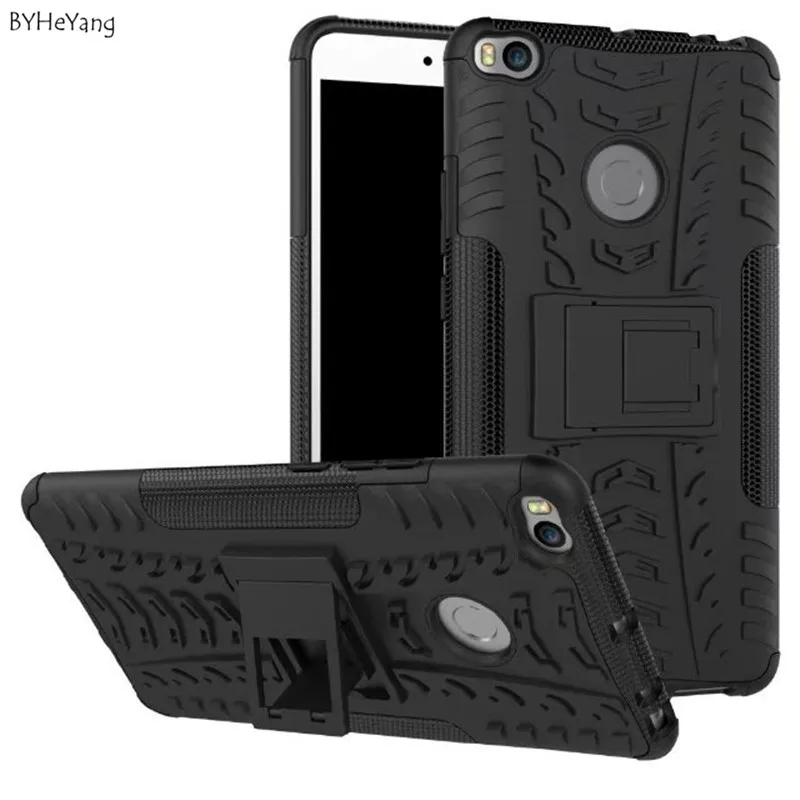 

BYHeYang For xiaomi mi max 2 case xiaomi max 3 Case Hybrid Silicone&TPU Armor Hard Phone casse For Xiaomi Max 3 Mi Max2 Funda