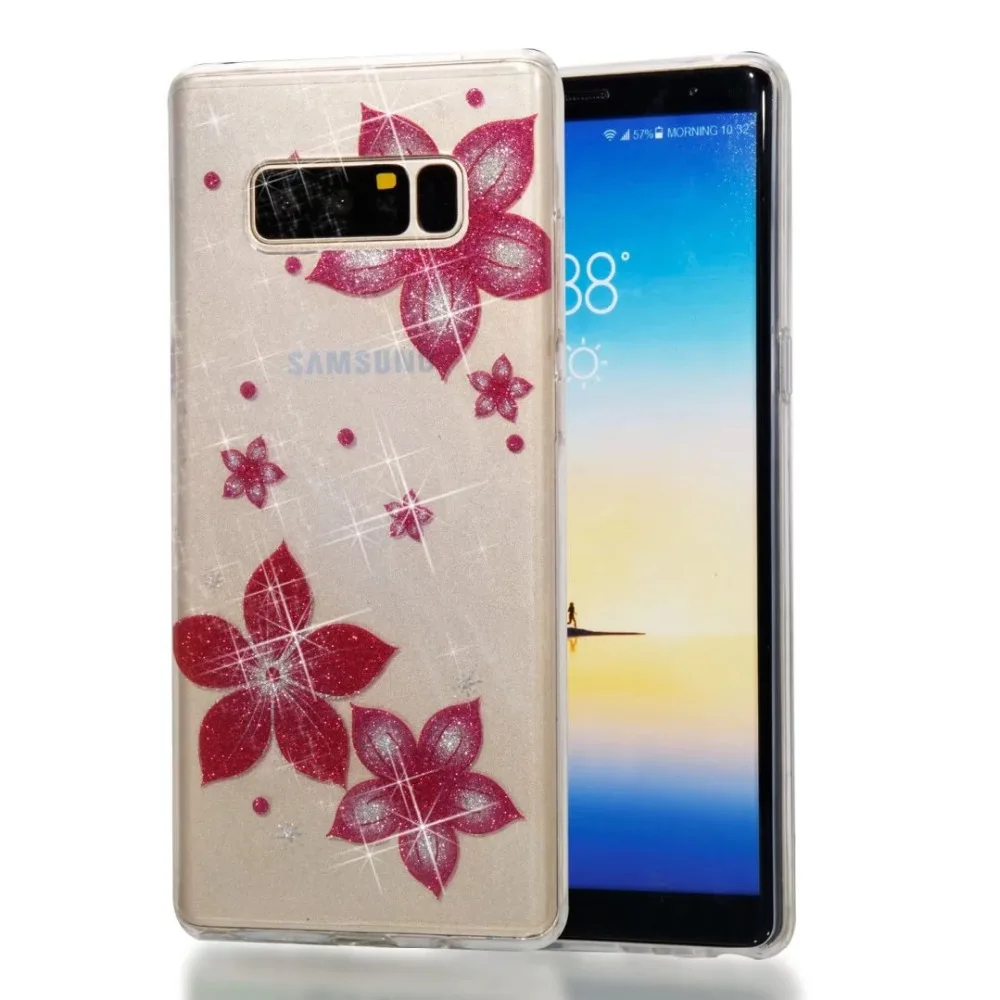 Для samsung S7 край S8 плюс телефонные чехлы с блестками для девочек Bling чехол