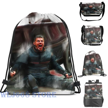 

Funny graphic print shoulder Bags women Ivar (2) Single shoulder backpack travel for men Gym Bag