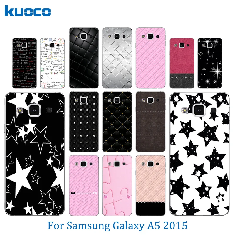 5 0 дюйма для Samsung Galaxy A5 2015 чехол телефона Coque (5) A500 A5000 A500H A500F цветной узор задняя