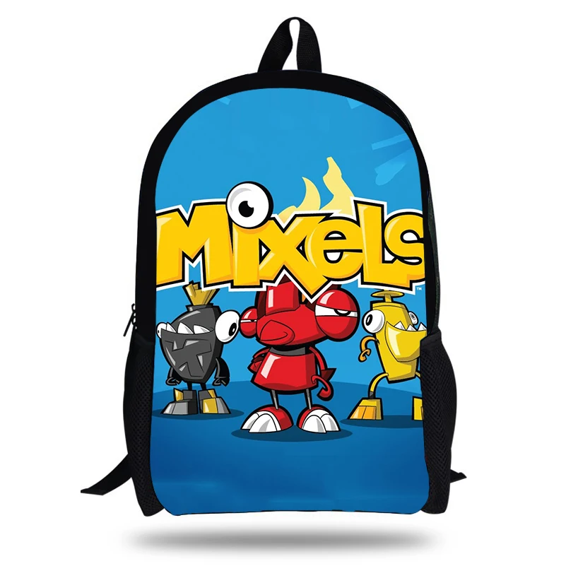 

Children Mixels Game Printing Backpack Nylon Backpacks for Teenage Boys&Girls Travel School Bag Bolsa Mochila