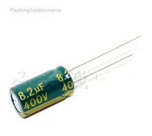 400 V 8,2 UF 8,2 UF 400 V volumen del condensador electrolítico 8X14 mejor calidad nuevo origina