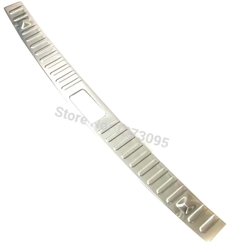 

For Volvo S60L 2018 Stainless Interior Rear Bumper Protector Sill Trim Tail Trunk Guard Pedal Sticker Car Styling Accessories