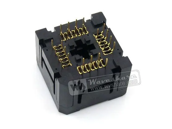 PLCC28 PLCC 28 IC120 0284 308 Yamaichi IC тестирование сгорания разъем программирования адаптер 1 27
