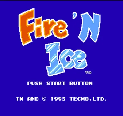 Огонь 'n Ice 60 Булавки карточная игра для 8 бит subor игры