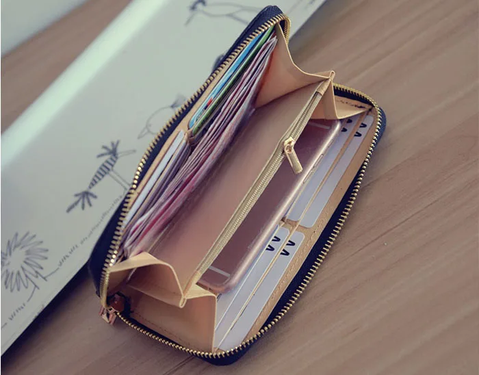 women wallet wallets leather (2)