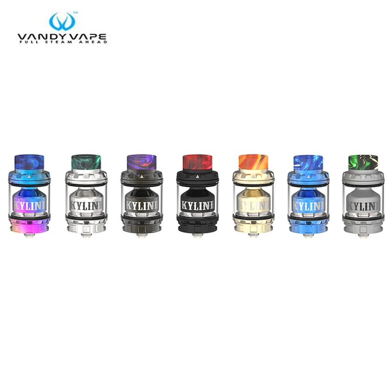 100% Оригинальные ВАНДИ Vape Kylin V2 RTA танк 3 ml/5 мл Kylin V2 изящный выскользнуть Топ заполнения бака