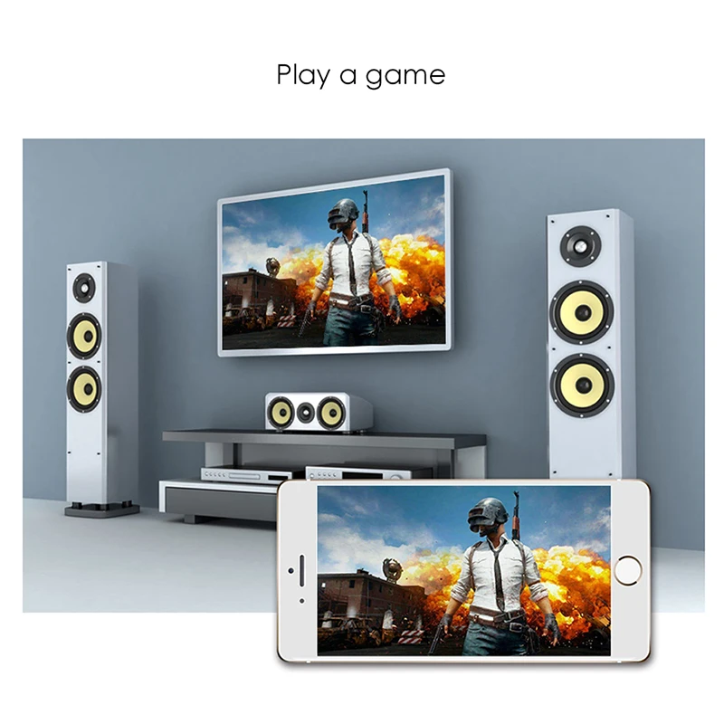 Mirascreen Airplay 1080P/720P Wireless WiFi Display TV Dongle Receiver HDMI TV Stick Android Miracast for TV