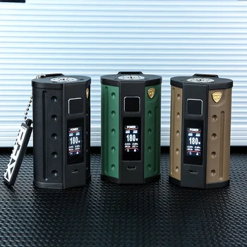 

Original DEJAVU DJV D7 180W Touch Screen Box MOD with Asmodus GX180 UTC Touchscreen Chip HD Color Screen Ecig Vape Mod VS Drag 2