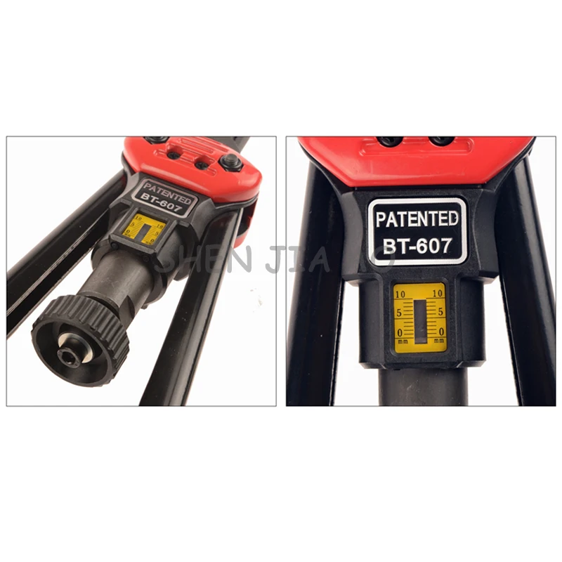 Hand riveting nut gun BT607 strong type pull rivet nut riveting gun double M3-M12 1pc