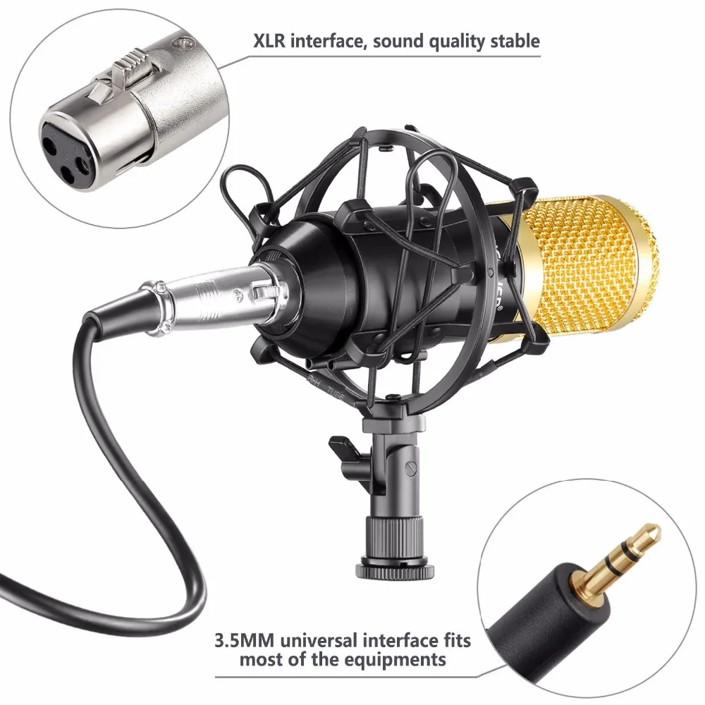 Neewer NW800 Professional Studio Broadcasting Recording Set Condenser