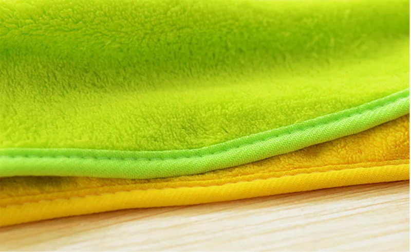 New Baby Hand Towel Soft Children's Cartoon Animal Hanging Wipe Bath Face Towel colorful kitchen bathroom Healthy