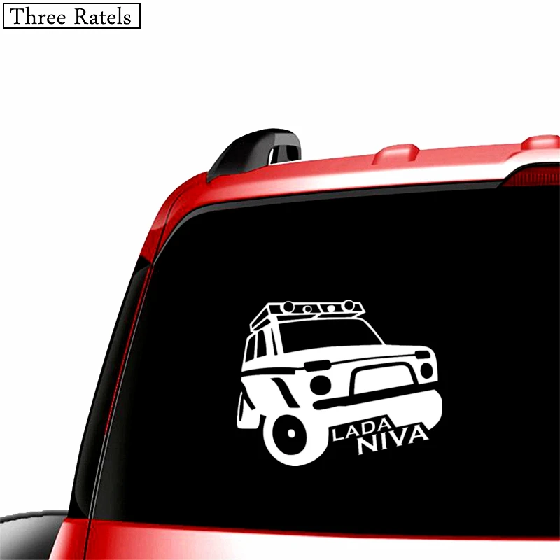 Three Ratels TZ 507 16.2*20см 12.1*15см 1 4шт LADA NIVA Лада Нива наклейки на авто автомобиль Наклейки