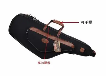 

Designer Tenor saxophone case Sax Black Bag