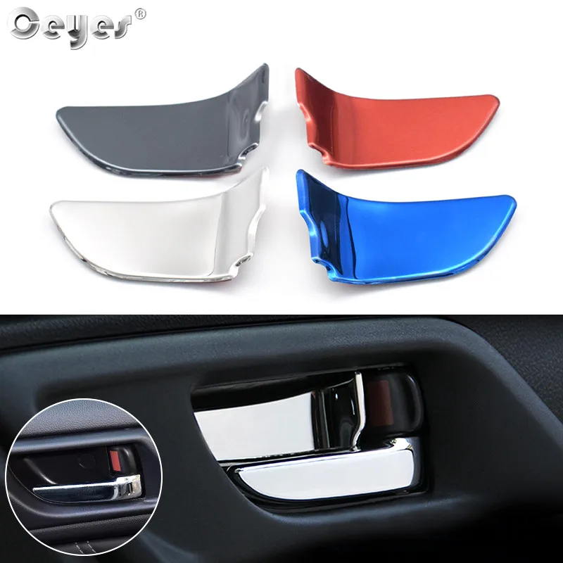 Ceyes Car Styling Interior Accessories Door Bowl Handle Cover Trim Sticker Fit For Subaru STI Forester Outback WRX Legacy XV BRZ Ceyes Car Styling Interior Accessories Door Bowl Handle Cover Trim Sticker Fit For Subaru STI Forester Outback WRX Legacy XV BRZ