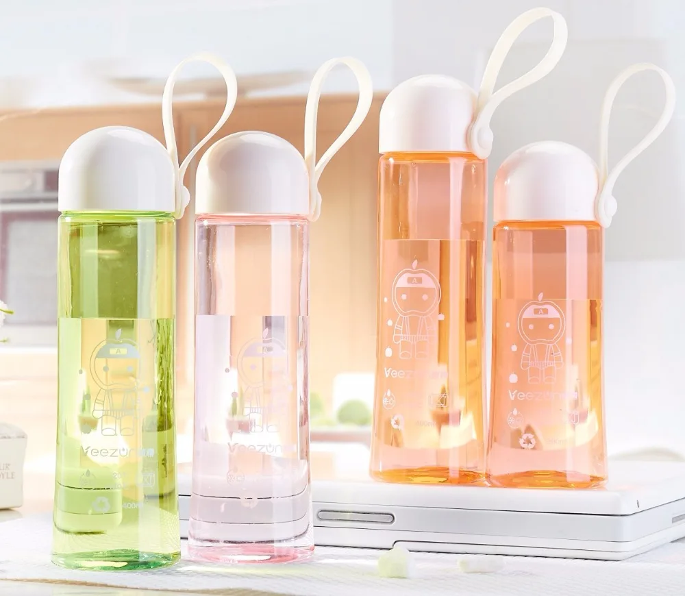 

1PC 400ml Outdoor Sport Water Bottles Portable PC Plastic Leak proof High Quality Juice Cycling Camping Shaker Kettle JA 0013
