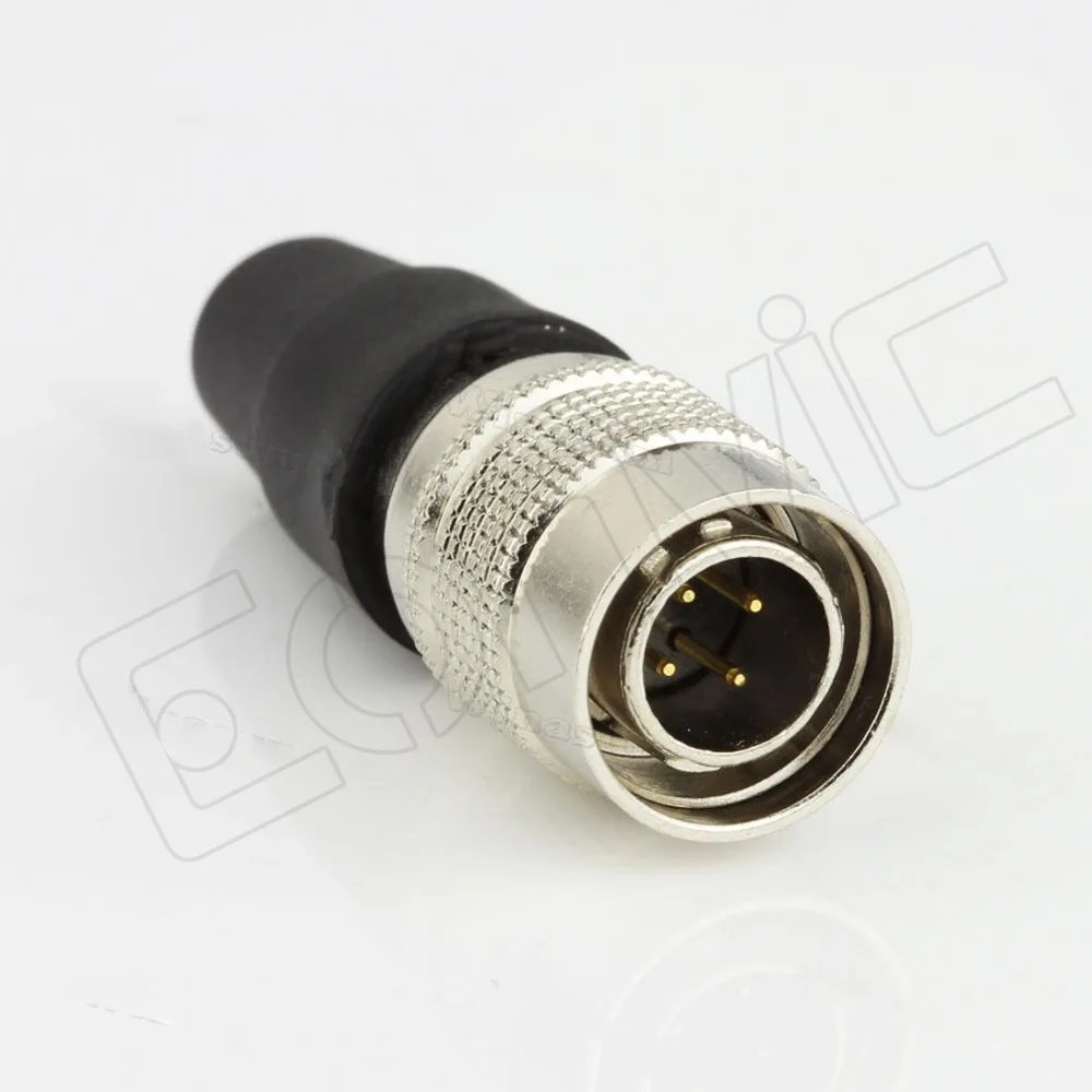 

HIROSE HR10A-7P-4P 4 pin Male Power Plug Compatible Connector for Sound Devices ZAXCOM Video CAMERAS
