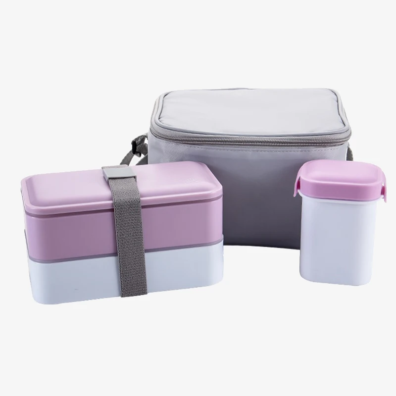 Коробка ONEUP bento набор в японском стиле коробка для завтрака с суповой кружкой