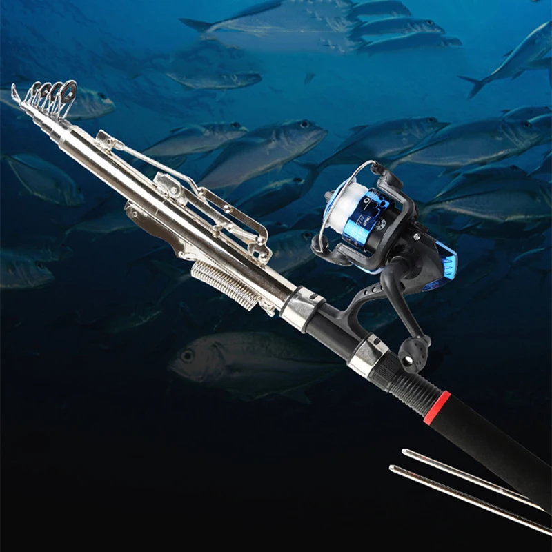 

Baitcasting Fishing Rod Automatic Superhard 2.1m-2.7m Telescopic Spinning Fish Pole Without Reel Stream Carp Fish Tackle