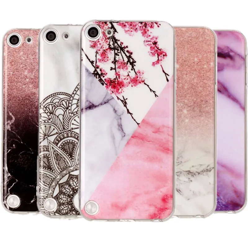 Гранит силиконовый чехол для Apple Ipod Touch 5 Itouch 6 touch5 touch6 крышка Мрамор гель камень ETUI