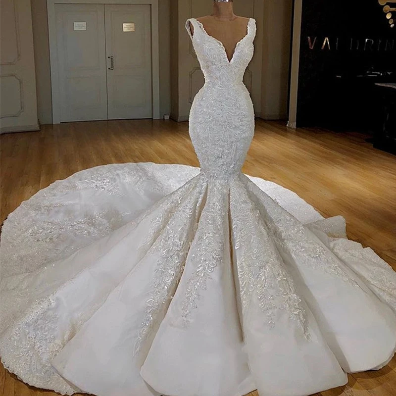 sexy glam wedding dress