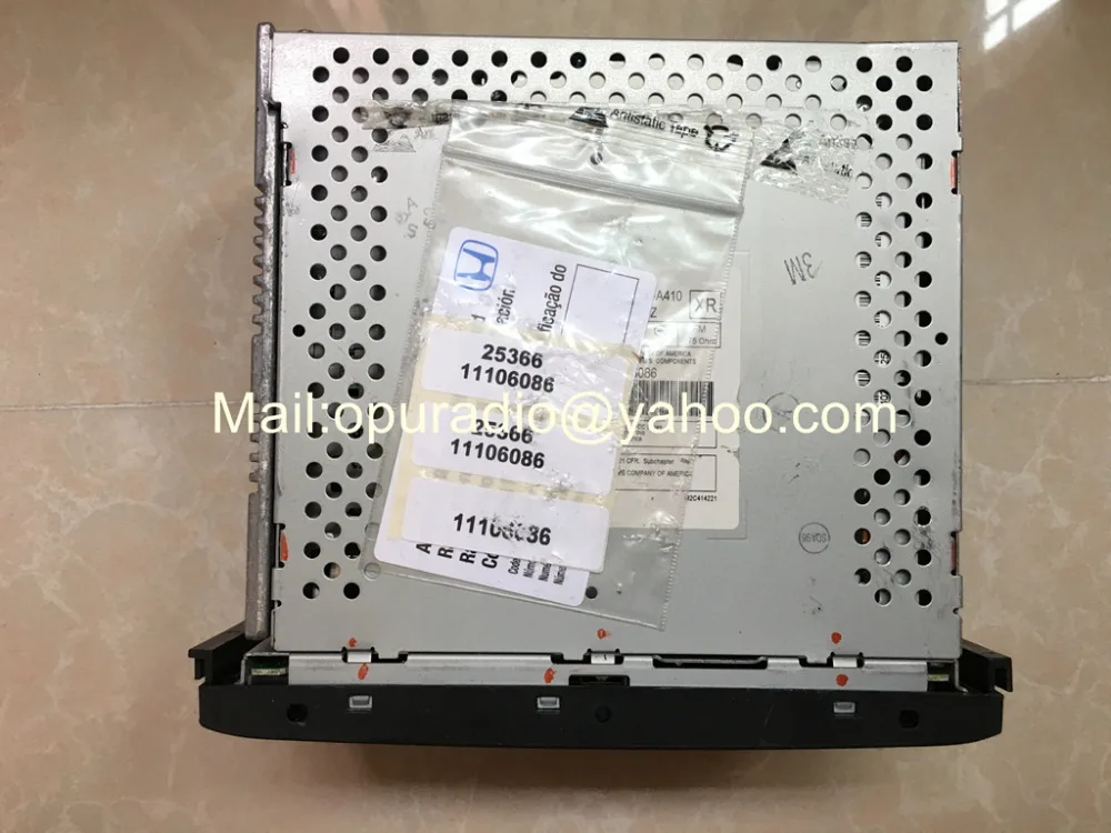OEM завод Hondda радио 39100 STW A410 CQ EH8768A 6 КОМПАКТНЫЙ ДИСК смены с кодом для Hondaa пилота 06 08