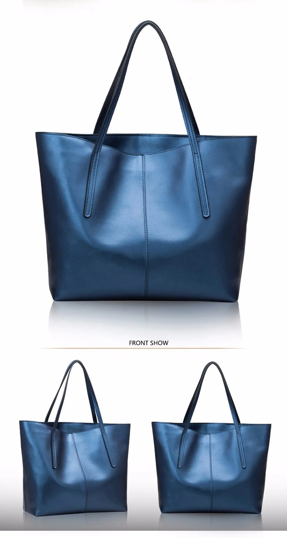 DIENQI Серебряная Женская сумка из натуральной кожи, большая сумочка, модная ручная сумка с верхней ручкой, женская большая роскошная сумка через плечо