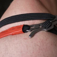 Аптечка медицинский жгут высокого качества на открытом воздухе прочное Боевое применение аварийный инструмент спасательный эластичный канат черный