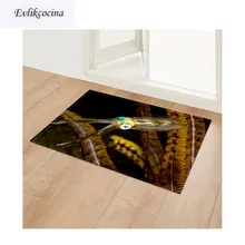 Подводный мир ковер водопоглощающий коврик для ванной коврик для пола Tapete Banheiro нескользящий, для туалета Alfombra Bano