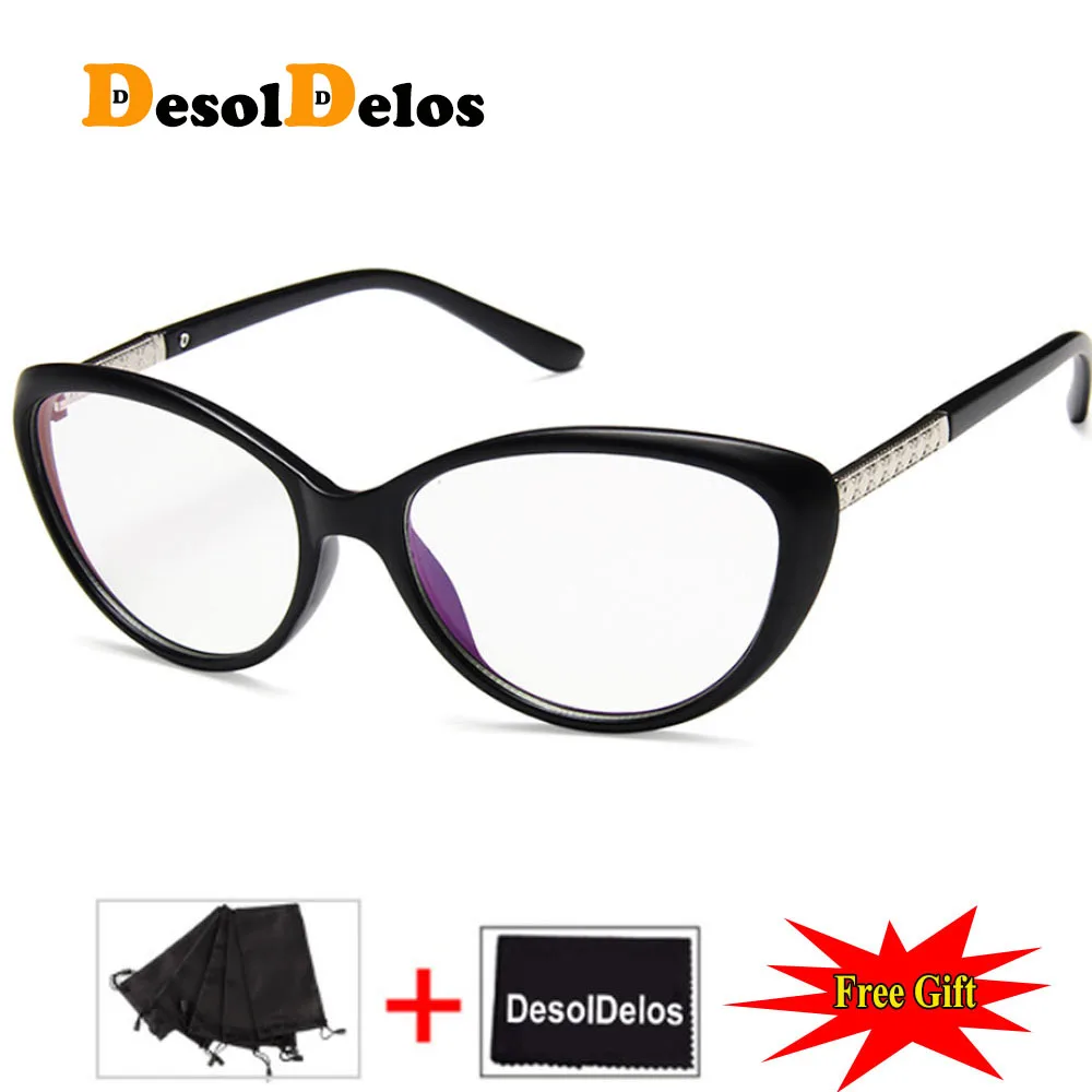 Women Cat Eyes Stylish Eyewear Eyeglasses Myopia Spectacle Small Face Purple Gradient Frame Clear Lenses Wine Red 2019 New Women Cat Eyes Stylish Eyewear Eyeglasses Myopia Spectacle Small Face Purple Gradient Frame Clear Lenses Wine Red 2019 New