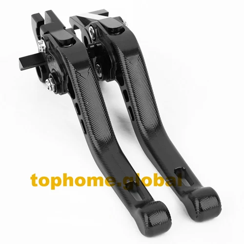 Для Vespa барабанные тормозные PX80-200/PE/Lusso, PX/COSA/T5/LML короткие 3D тормозные рычаги сцепления CNC регулируемые - Цвет: Black