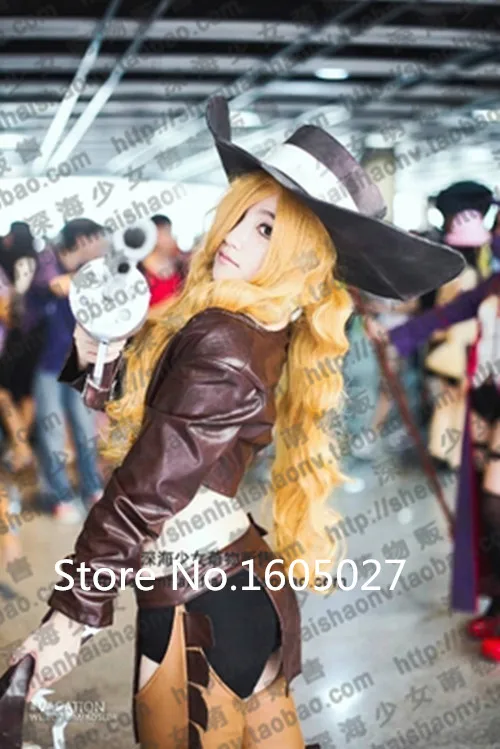 Игровая одежда LOL охотник за головой Cowgirl Miss Fortune экшн-фигурка костюм для косплея