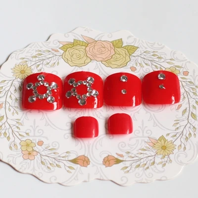 Высококачественные модные сверла ручной работы с круглым носком и искусственными кристаллами для ногтей; 24 шт.; 53 цвета на выбор - Цвет: N03