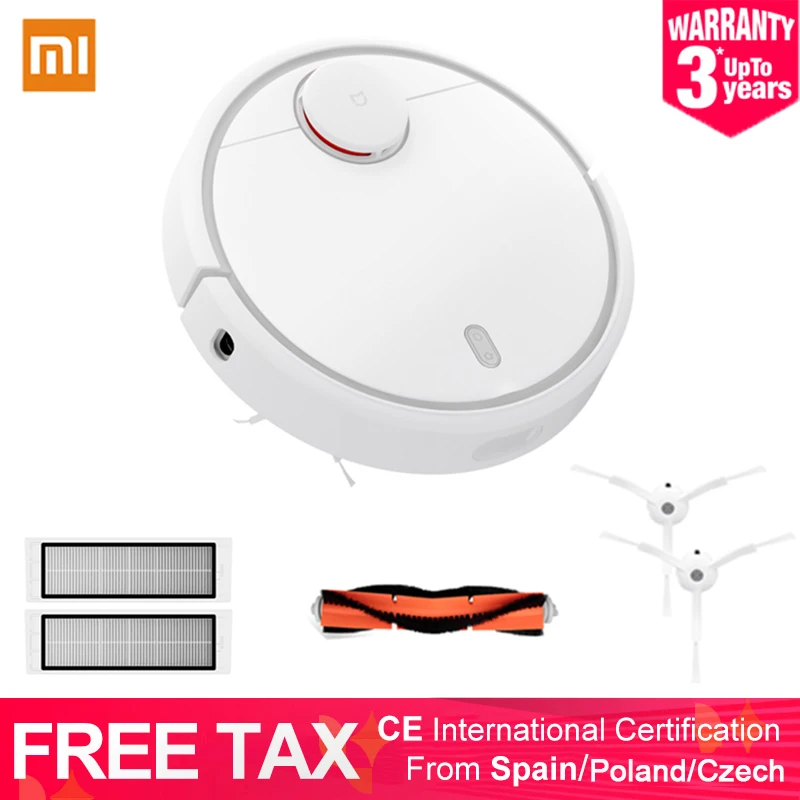 

[Coupons] Global Version Xiaomi MI1 V1 Robot Vacuum Cleaner MI Robotic Smart Planned Type APP Control Auto Charge Sweeping Home