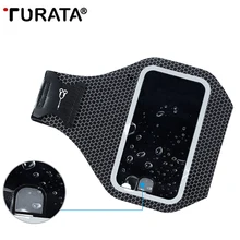 20 шт Turata 5,5 дюймов для пробежки, наручный ремешок для Iphone 5, 5s, se, 6, 6 S, 7, светоотражающие мобильного телефона держатель кошелек Чехол T30