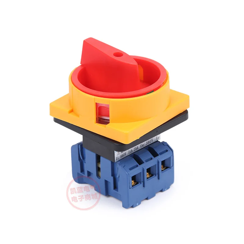 

1pcs GLD11-32/04 ON/OFF 3 Phase Rotary Cam Changeover Switch AC 660V 32A