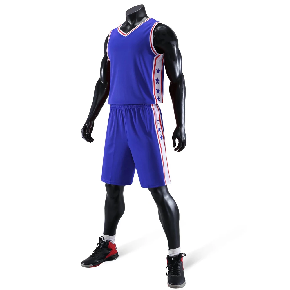 

2019 Philadelphia team basketball jerseys set with custom names numbers high school basketball match training sport uniforms