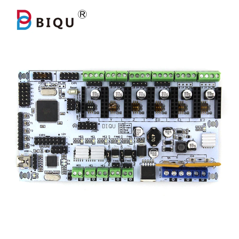 

BIQU Rumba For 3D Printer Motherboard Rumba MPU / 3D Printer Accessories RUMBA Optimized Version control Board J339