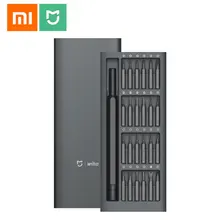 Xiaomi Mijia Wiha Day by day Use Screwdrive Equipment 60HRC 24 Precision Magnetic Bits Alluminum Field Screw Driver Restore Instruments