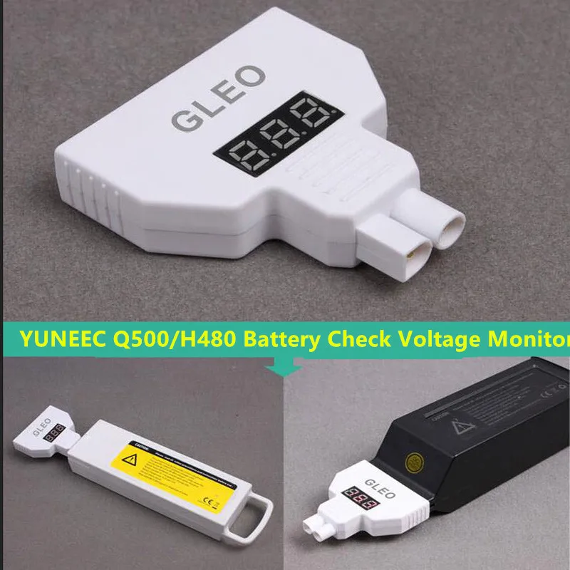 

New Universal Q500 H480 LiPo Li-Ion Battery Check Voltage Monitor Indicator for YUNEEC Q500 Typhoon H480 Quadcopter FPV RC Parts