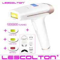 100% Original Lescolton 3in1 700000 pulsed IPL Laser Hair Removal Device Permanent Hair Removal IPL laser Epilator Armpit