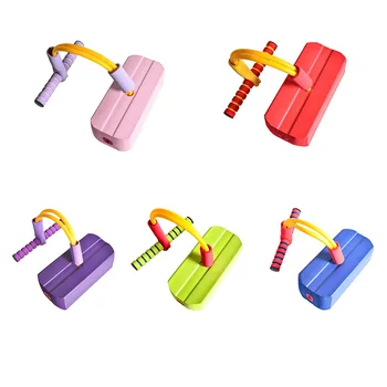 

Teaching Increase Educational Toys Jumping Sports Outdoor Games Children Rubber Crazy Jumping Stilts SafetyToys For Kids Toy