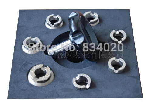

ZSD 7pcs/lot Watch tool - Wrench for opening and closing watches Watch back Case remover for RLX (18.5MM-36.5MM)