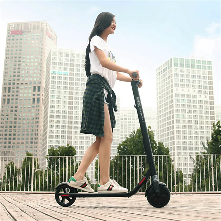 Flash Deal Free Shipping Original Ninebot No. 9 ES1 / ES2 Folding Electric Scooter with 5.2Ah Battery 8 / 7.5 inch Tire from Mijia 1 Flash Deal Free Shipping Original Ninebot No. 9 ES1 / ES2 Folding Electric Scooter with 5.2Ah Battery 8 / 7.5 inch Tire from Mijia 1