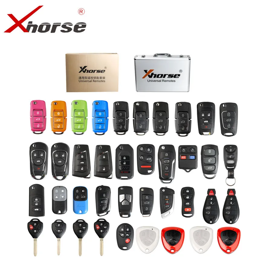 Универсальные ключи Дистанционного Управления Xhorse английская версия 39 шт. для