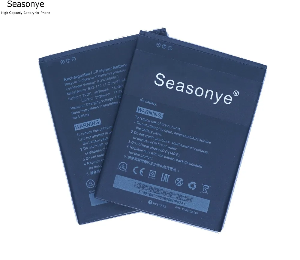 Seasonye BAT T10 3920 мАч телефон Перезаряжаемые Батарея для acer S59 Batteria Batterij батареи 2