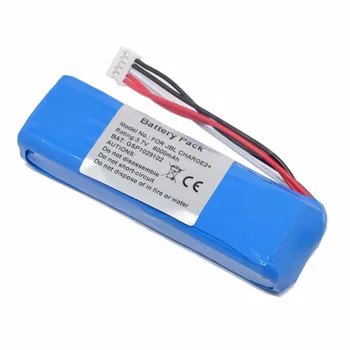 

For JBL Charge2+ Battery Replacement JBL Charge2+ Bluetooth Wireless Speaker Battery 3.7V 6000mAh GSP1029102 shock wave 2 audio